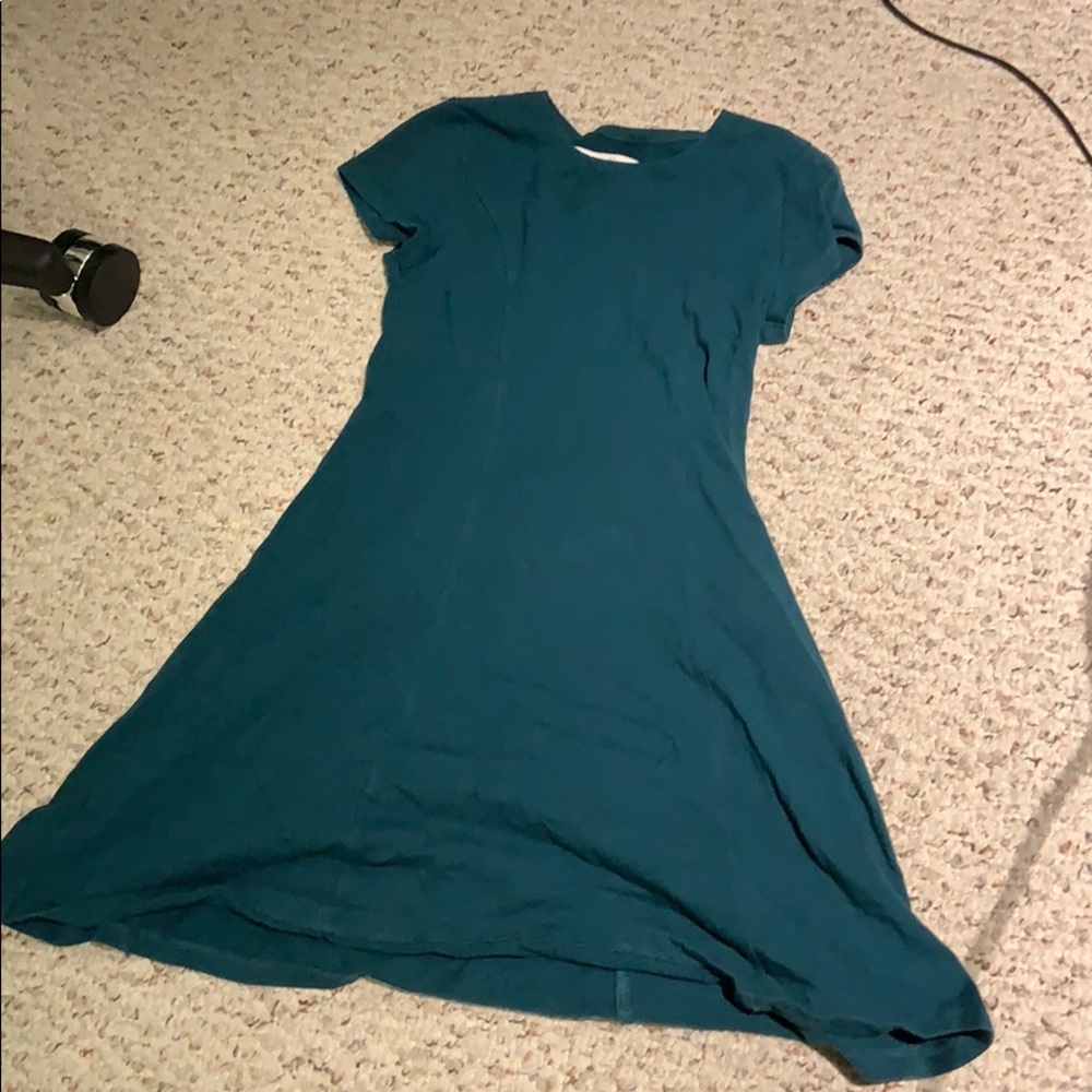 Kids dress 9/10yrs old dark green worn once